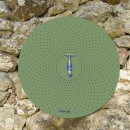 Fontaine Laorus Rond mural D50 VERT AMANDE