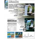 Lame d'eau Mamba Ubbink sans LED inox 316L