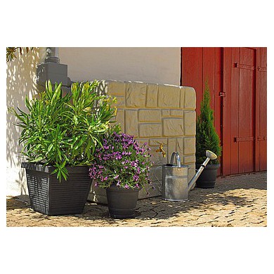 Récupérateur d'eau Brick murale 300 litres sable