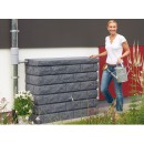 R&eacute;cup&eacute;rateur d'eau Rocky gris granite Graf - 400 litres