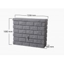 R&eacute;cup&eacute;rateur d'eau Rocky gris granite Graf - 400 litres