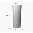R&eacute;cup&eacute;rateur d'eau Stone 2 en 1 Graf coloris silver - 350 litres