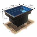 bassin de jardin quadra c1 ubbink