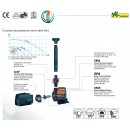 Pompe bassin Xtra 3900 Ubbink avec jets 3900 l/h refoulement 4.20 m pour gargouille, fontaine, filtre et jets d'eau