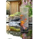 Fishtower 50 Une d&eacute;coration pour bassin de jardin permettant d'observer les poissons qui s'y trouve sous un tout nouvel angle