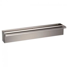 Lame d'eau Niagara Ubbink 60 cm acier inoxydable brossé inox 304 montage mural sans led