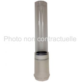 Verre à quartz diam. 50 mm AlgClear UVC 55000