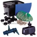Filtre bassin Filtrapure 2000 Ubbink pour bassin 2000 litres avec pompe xtra 600 et uvc 5 watts