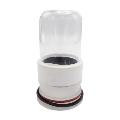 Verre à quartz 5Watt D50mm 108,5mm et clé biopressure 3000