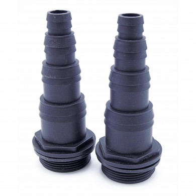 Set à 2 raccords 1 1/2" x 40-32-25-20-13 mm Ubbink