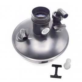 Arrêt produit par Ubbink stock épuisé Couvercle bleu foncé et verre à quartz 50 mm BioPressure 7000
