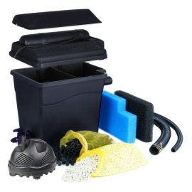 Arrêt par Ubbink Filtre de bassin FiltraClear 8000 Ubbink pour bassin de 8000 litres avec pompe Elimax 2000 et UVC 9 Watts