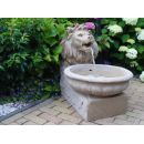 Fontaine de jardin gargouille Basel Ubbink avec pompe et bassin