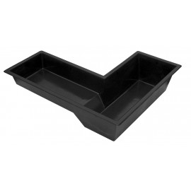 Bassin de jardin préformé Venus Ubbink 650 litres 80-170 x 200 cm profondeur 35-65 cm 1.62 m²