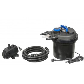 Filtre bassin de jardin :  acheter filtre bassin Biopressure II 6000 Ubbink filtre à pression avec Uvc bassin de 6000L avec pompe xtra 2300