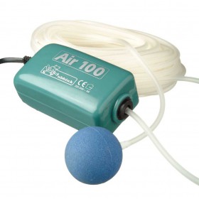 Pompe oxyg&eacute;nation : Pompe Air 100 Indoor Ubbink 100 l/h installation en int&eacute;rieur pour bassin jusqu'&agrave; 1000 Litres