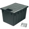 Bassin pour fontaine et grille Quadro 2 90L H29,5 x 80,5 x 48,5 cm pour fontaine