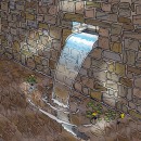Lame d'eau Ubbink Nevada 30 cm avec LED