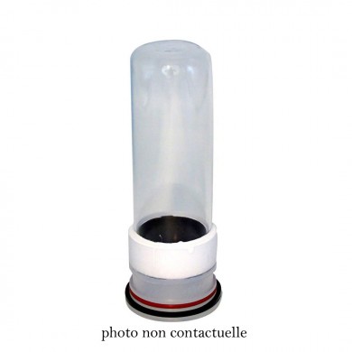Verre à quartz 9 Watt D50mm 168,5mm biopressure 7000