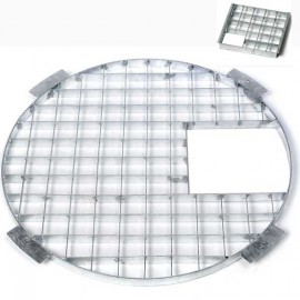 Grille pour bassin de jardin 104 cm pour bassin Victoria 112
