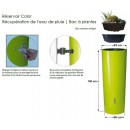 R&eacute;cup&eacute;rateur d'eau de pluie Color Graf 350 litres