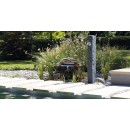 Fontaine de jardin Granit de Graf en poly&eacute;thyl&egrave;ne gris clair