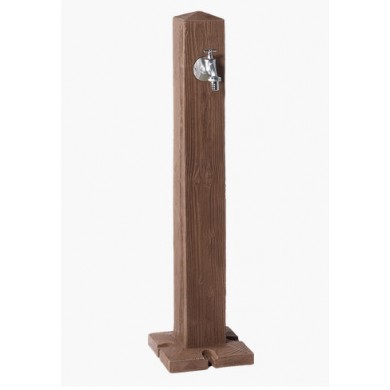 Fontaine de jardin Wood Graf en polyéthylène bois foncé