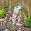 lame d'eau nevada ubbink