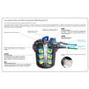 Filtre de bassin &agrave; pression avec UVC Biopressure II 3000L sans pompe