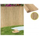 Canisse de carex naturel - 100% occultant, &eacute;paisseur 6/7mm, fil PP+PE - 1,2 x 3 m