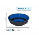 Bassin de jardin pr&eacute;form&eacute; Mars Ubbink 550 litres