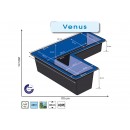 Bassin de jardin pr&eacute;form&eacute; Venus Ubbink 650 litres