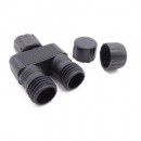 Diffuseur 2 vois pour cable en caoutchouc Ubbink