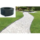Bordure Nature souple en rouleau &eacute;paisseur 7 mm hauteur 14 cm longueur 10 m&egrave;tres