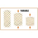 Croisillons extensibles Bambou Nature 45 x 180 cm