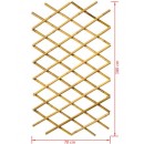 Croisillons extensibles Bambou Nature 45 x 180 cm
