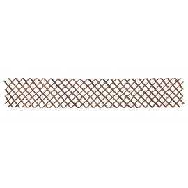 Lot de 4 treillis extensible en osier naturel Nature 60 x 180 cm