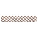 Treillis extensible en osier naturel Nature 30 x 180 cm
