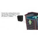 Mat&eacute;riau filtrant en nid d'abeille,&nbsp; noir, grand pour chambre 1 de BioClear 30000 Ubbink