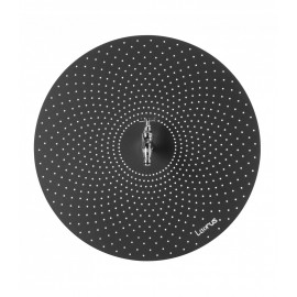 Fontaine Laorus Rond mural D50 Noir RAL9005 finition texturée mat