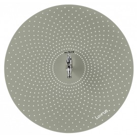 Fontaine Laorus Rond mural diam 70 cm Gris vert RAL 7032 finition texturée satinée