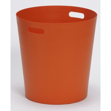 Grande vasque 13.5 litres Laorus coloris orange hauteur 31.5 cm diam 30 cm