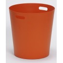 Grande vasque 13.5 litres Laorus coloris orange hauteur 31.5 cm diam 30 cm