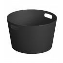 Vasque Laorus Design D30 cm HT 18 cm 8 litres coloris noir