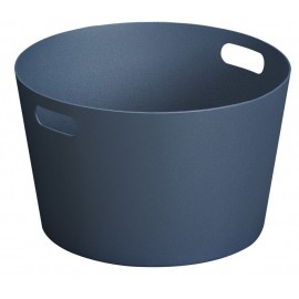 Vasque Laorus Design vert D30 cm HT 18 cm 8 litres coloris bleu ardoise