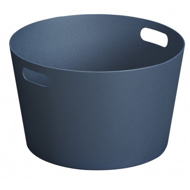 Vasque Laorus Design vert D30 cm HT 18 cm 8 litres coloris bleu ardoise