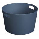 Vasque Laorus Design vert D30 cm HT 18 cm 8 litres coloris bleu ardoise