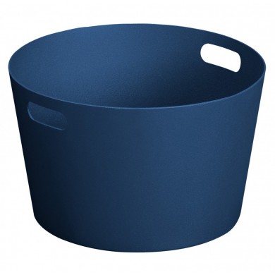 Petite vasque 8 litres Laorus diam 30 cm hauteur 18 cm coloris bleu marine