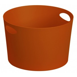 Petite vasque 8 litres Laorus diam 30 cm hauteur 18 cm coloris orange