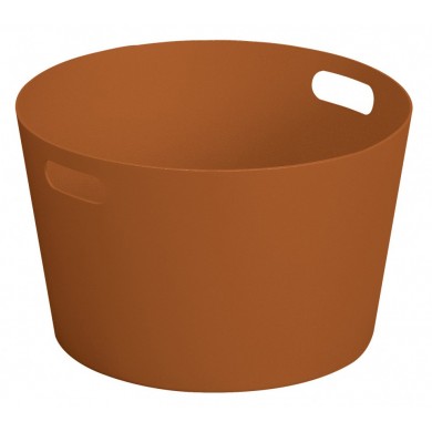 Petite vasque 8 litres Laorus diam 30 cm hauteur 18 cm coloris corten